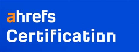 ahrefs certification|6 Actionable SEO Tips I Learned from the Ahrefs Certification .